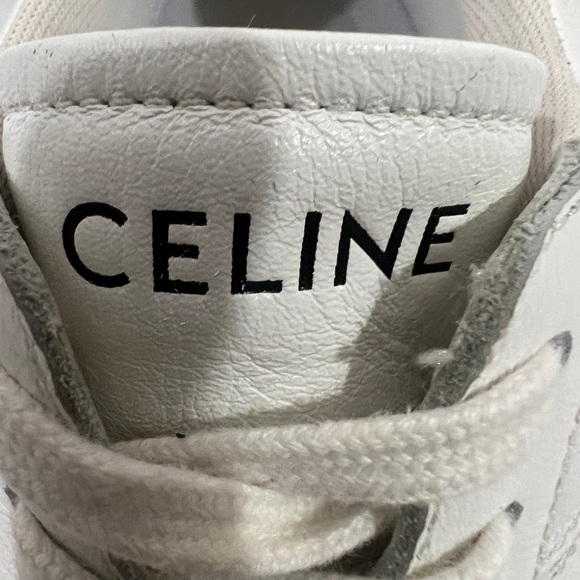 Authentic Celine Trainer Low Lace-Up Sneaker in Calfskin - Picture 7 of 10